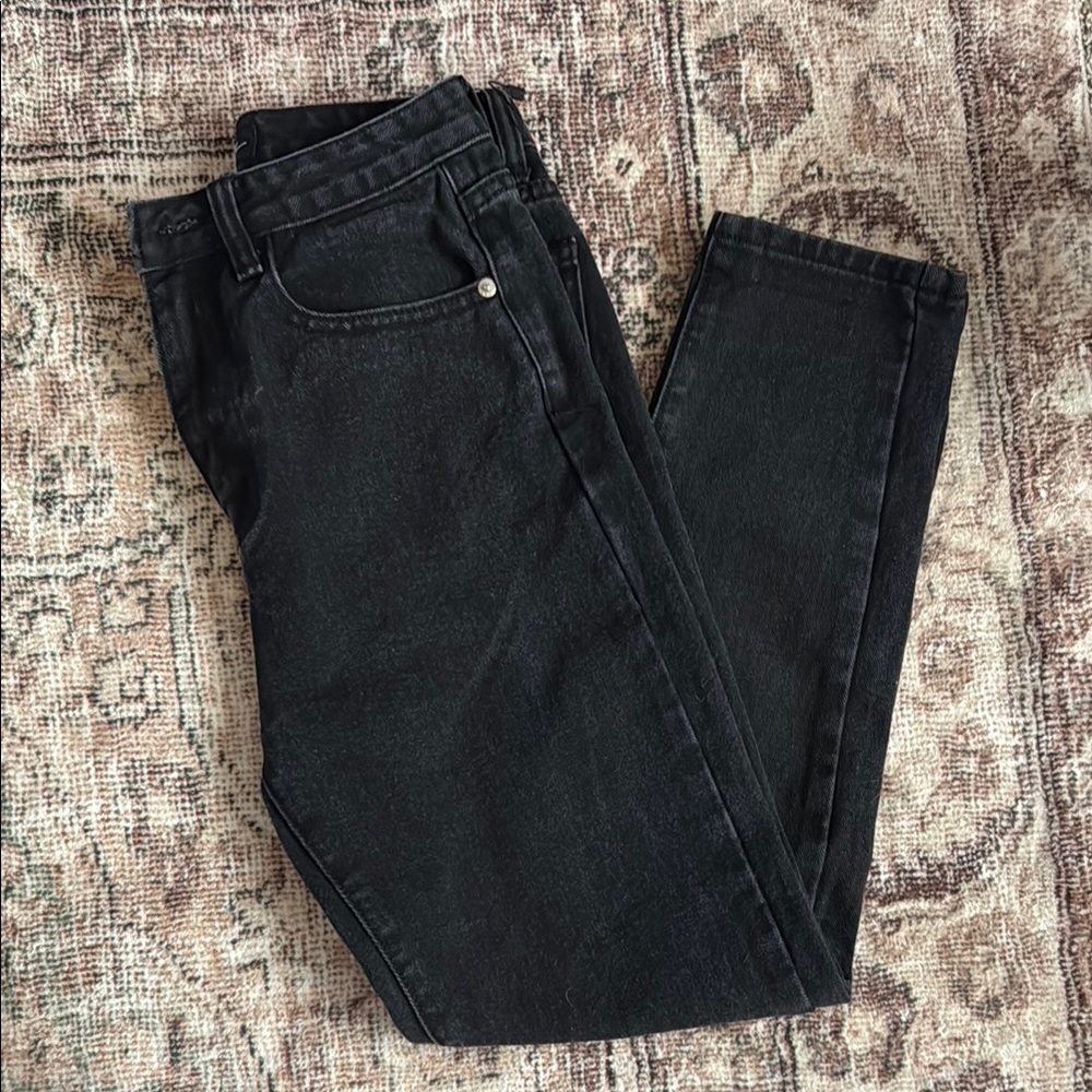 Nasty Gal Black High-Waisted Jeans